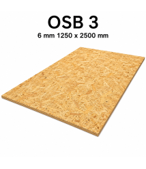 OSB 3 6 mm 1250 x 2500 mm OSB 3 6 mm 1250 x 2500 mm